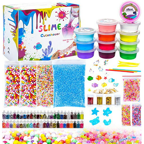 Slime Kit for boys and girls Everything in 1-52 Pieces 